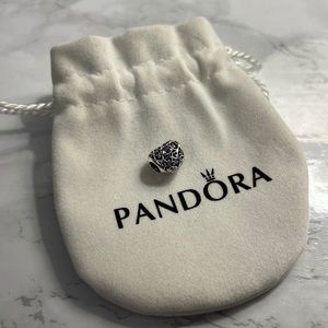 Pandora February Signature a Hear Charm